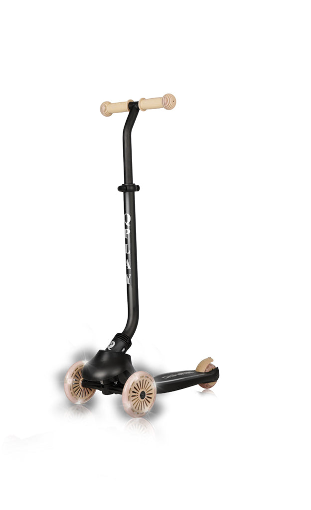 QPlay bicicleta si trotineta 2in1 Sema Evo LED 1-6 ani Khaki