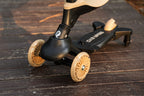 QPlay bicicleta si trotineta 2in1 Sema Evo LED 1-6 ani Khaki