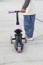 QPlay bicicleta si trotineta 2in1 Sema Evo LED 1-6 ani Violet