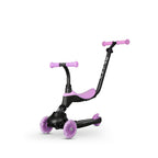 QPlay bicicleta si trotineta 2in1 Sema Evo LED 1-6 ani Violet