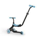 QPlay bicicleta si trotineta 2in1 Sema Evo LED 1-6 ani Sky Blue