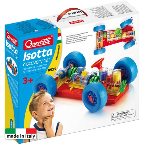 Quercetti jucarie masina Isotta Discovery Car 3ani+