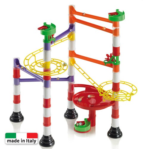 Quercetti joc educativ cu 75 piese Migoga Marble Run Vortis 4ani+