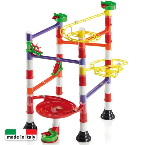 Quercetti joc educativ cu 75 piese Migoga Marble Run Vortis 4ani+