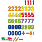 Quercetti Set 48 cifre magnetice pentru 4ani+