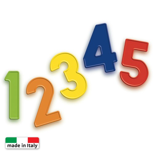 Quercetti Set 48 cifre magnetice pentru 4ani+