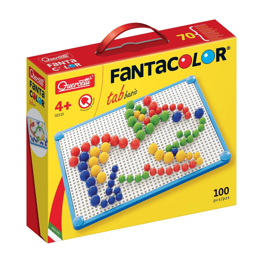 Quercetti Fanta Color Tab Basic 60 piese, 4 ani+ Q2123 01