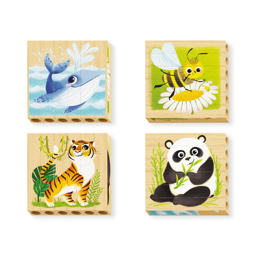 Quercetti Four Puzzle Bio 2 ani+