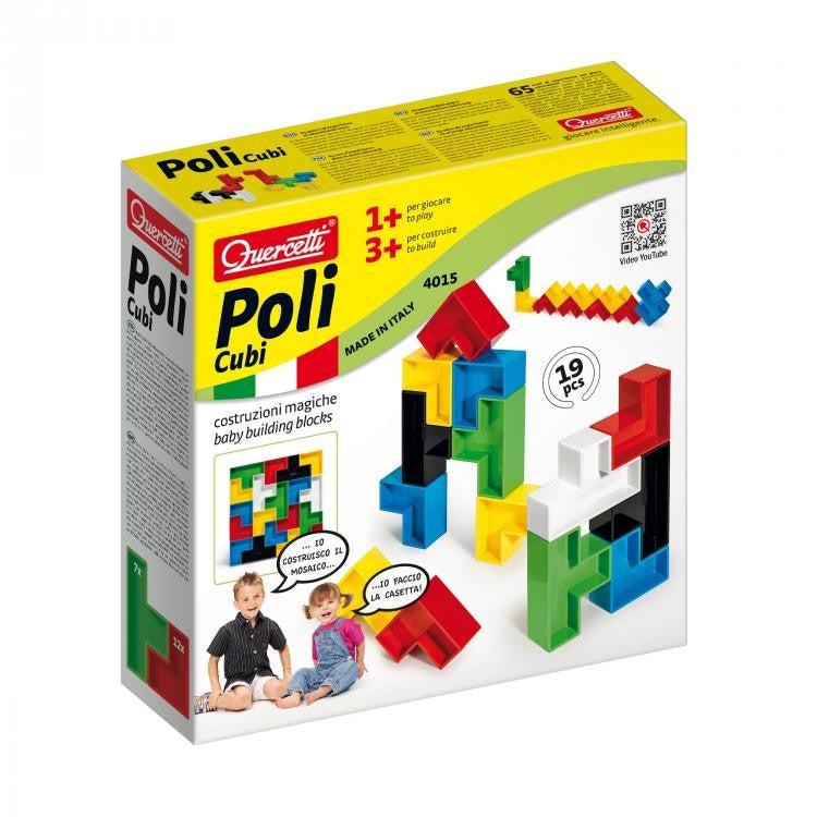 Quercetti joc constructii 12m+, Poli Cubi 01