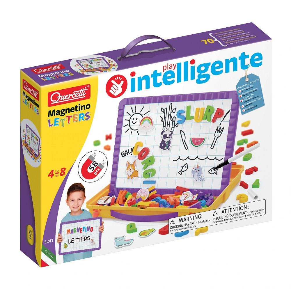 Quercetti joc cu litere mari magnetice Magnetino Letters 01