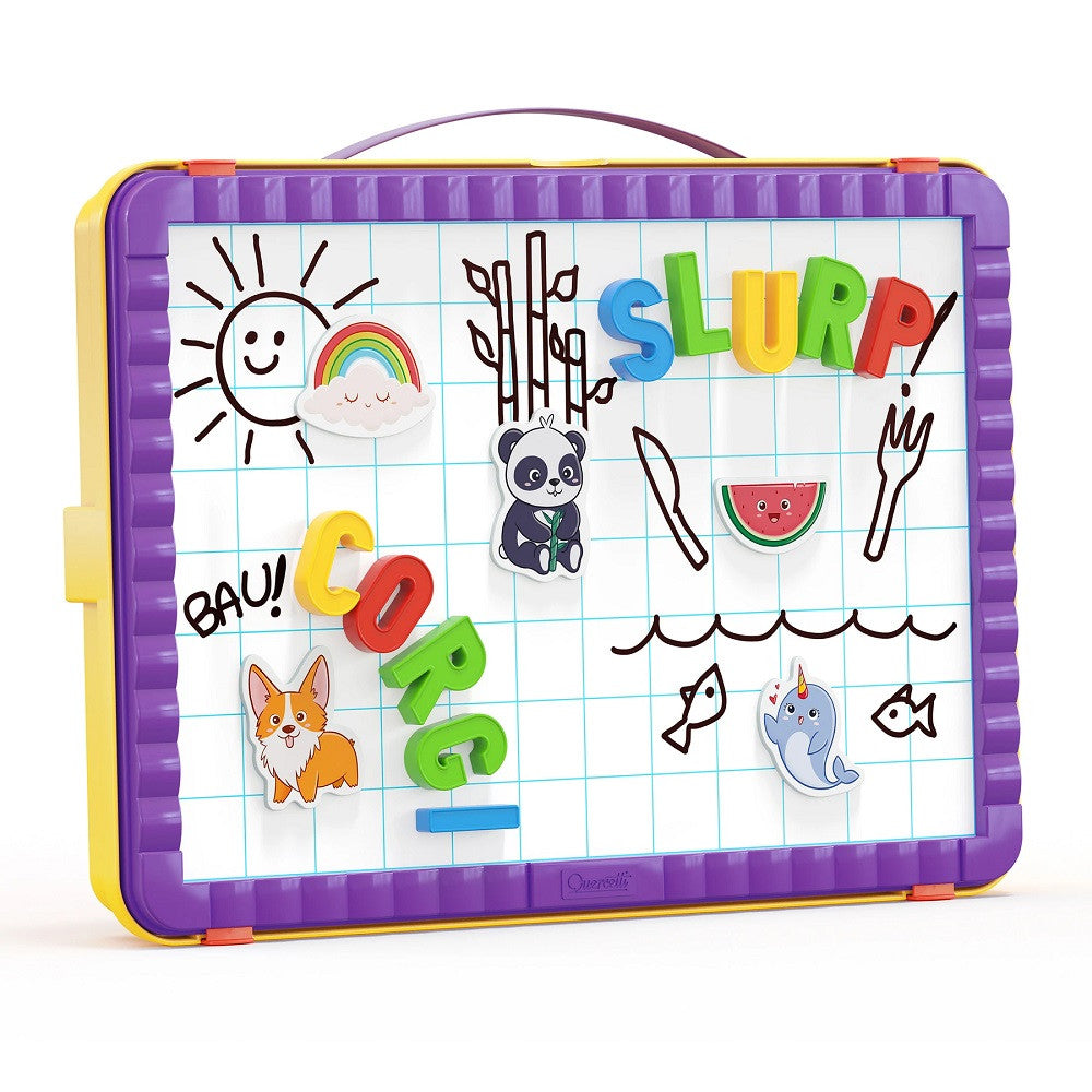 Quercetti joc cu litere mari magnetice Magnetino Letters 02