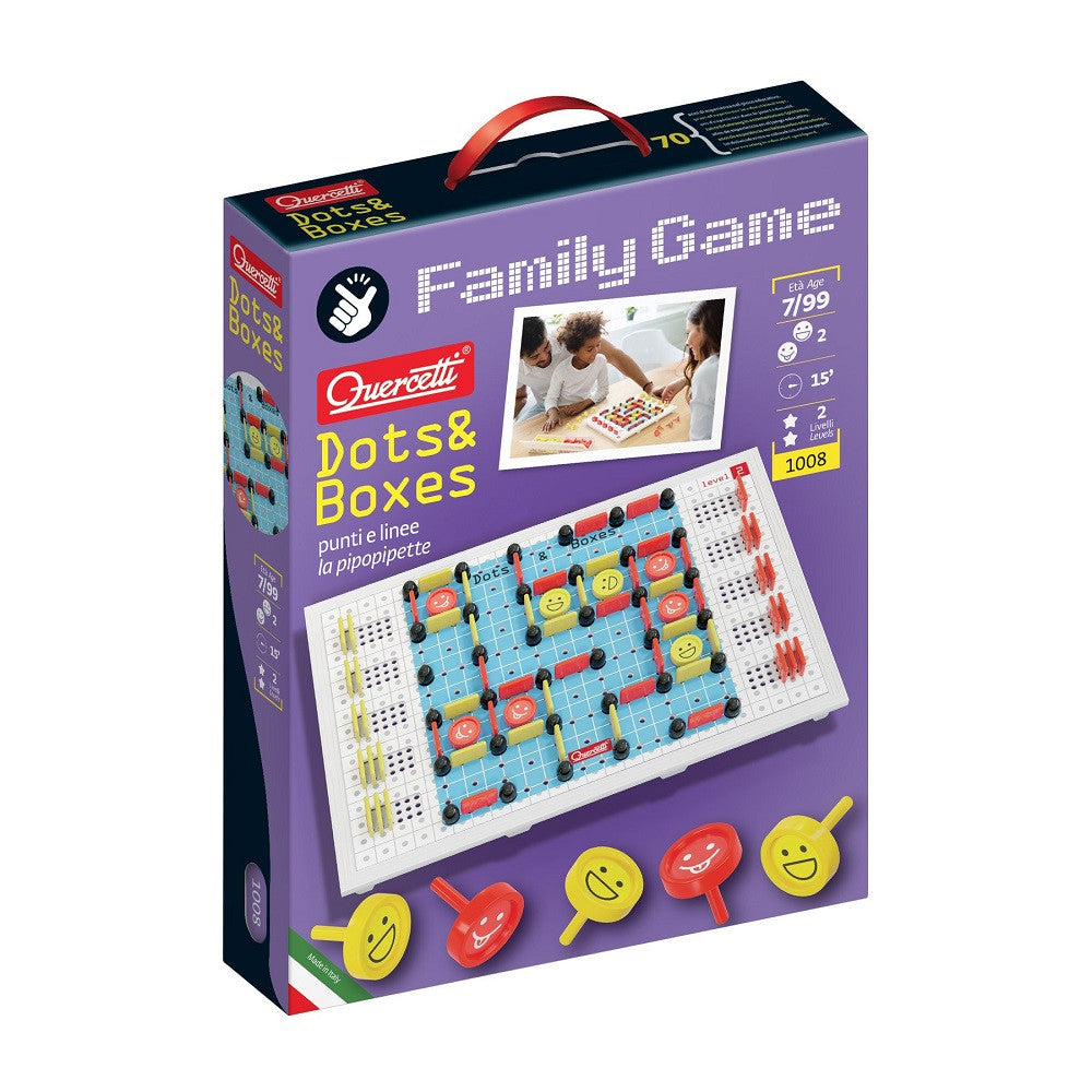 Quercetti joc de strategie Family Game Dots&Boxes 7-99 ani 01 Imagine principală a produsului