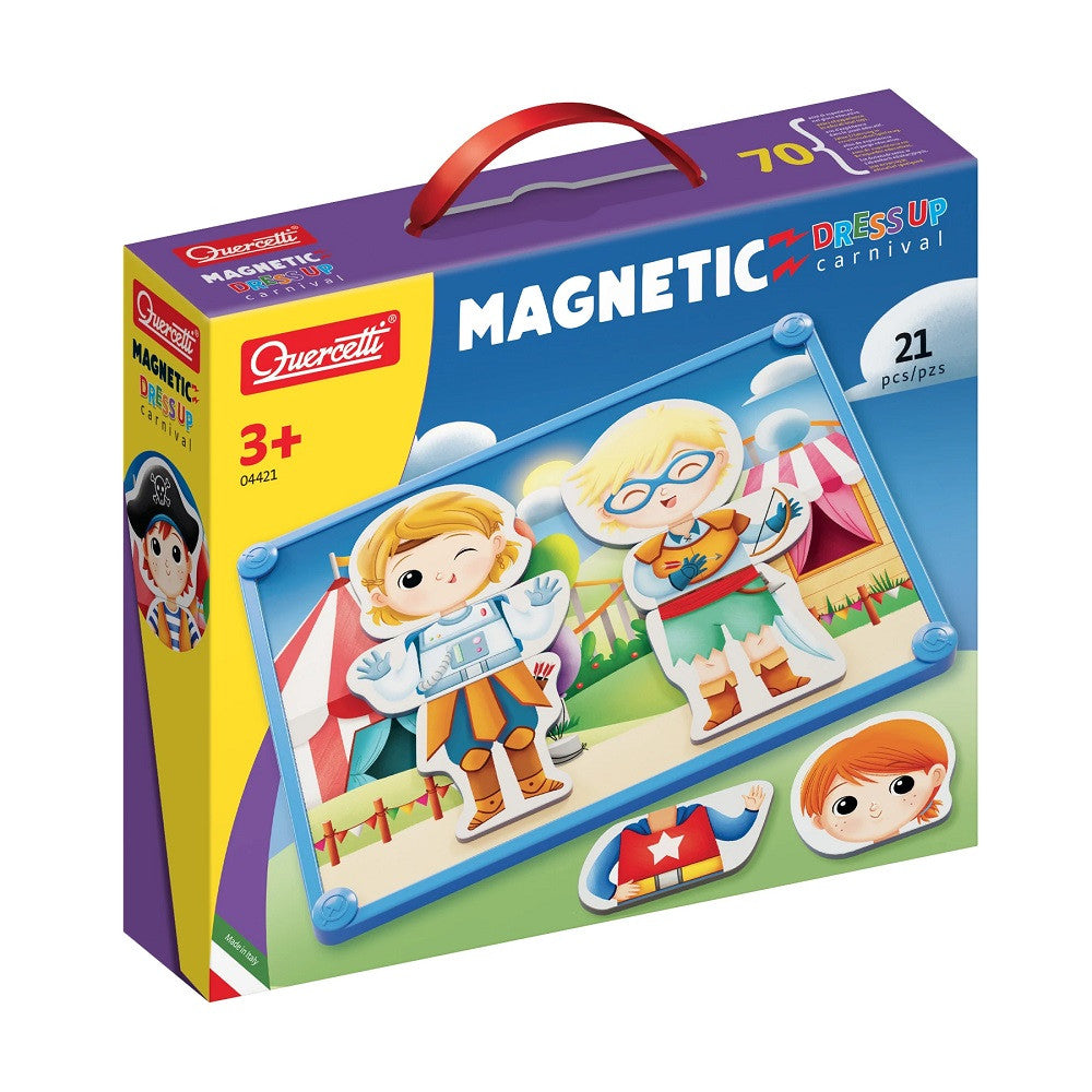 Quercetti joc Magnetic Dress Up 3 ani+, Carnival  Q4421 01 Imagine principală a produsului