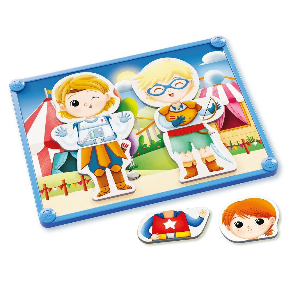 Quercetti joc Magnetic Dress Up 3 ani+
