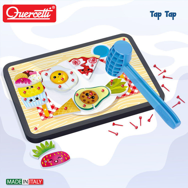 Quercetti joc mozaic Play Creativo Tap Tap Alimente 4 ani+  02