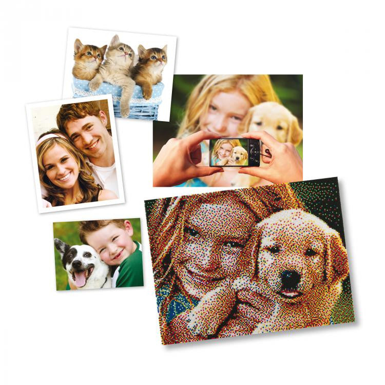 Quercetti joc Pixel Photo cu 16 plans0 2