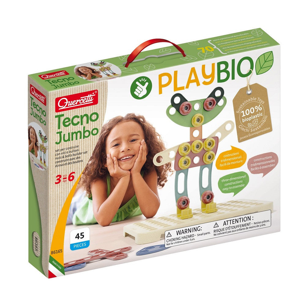 Quercetti joc Play Bio 3-6 ani, Tecno Jumbo Q86165 01