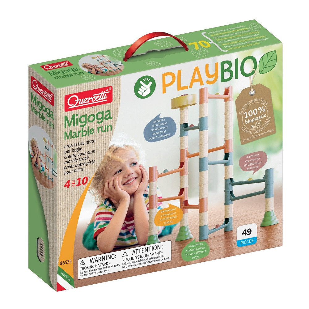 Quercetti joc Play Bio 4-10 ani, Migoga Marble Run Q86535 01