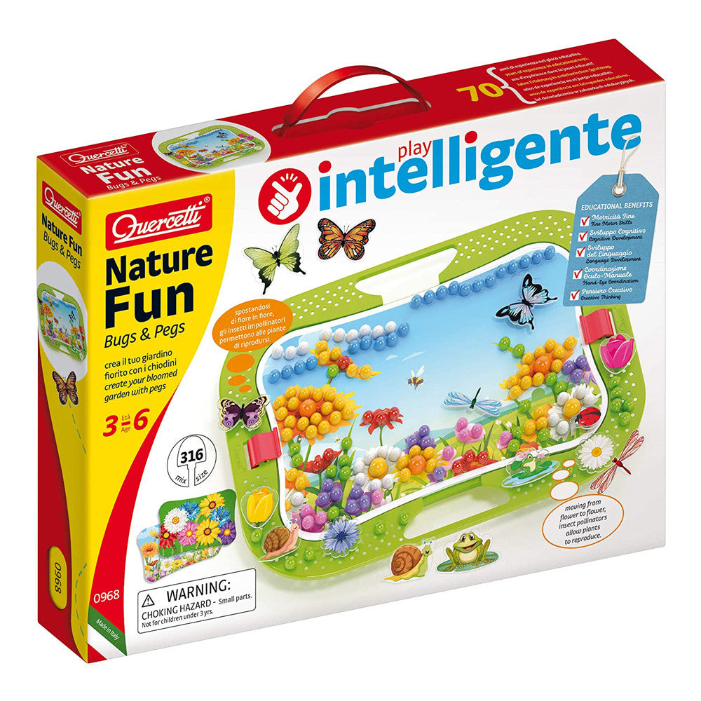 Quercetti joc Play Intelligente 3-6 ani, Nature Fun Q0968 01