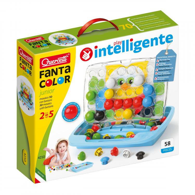 Quercetti joc Play Intelligente pentru 2-5 ani, Fantacolor 01