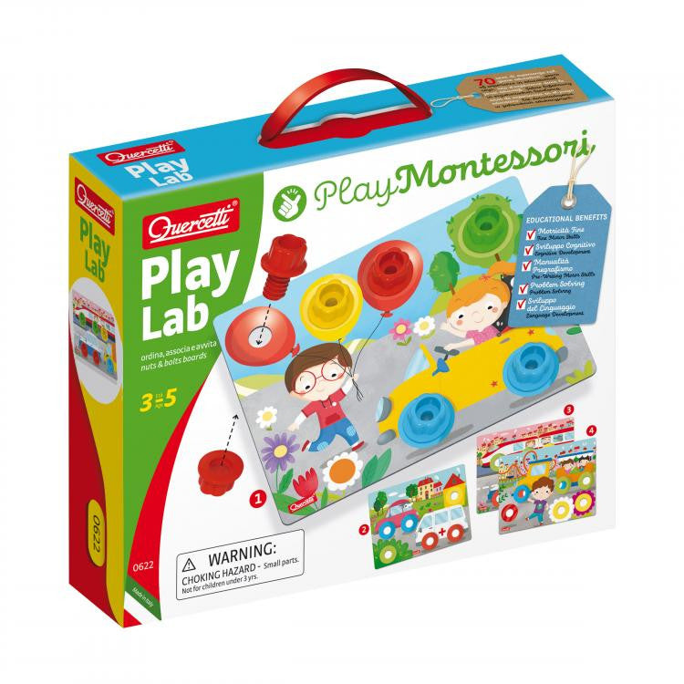 Quercetti joc Play Lab Montessori pentru 3-5 ani Q0622 01 Imagine principală a produsului