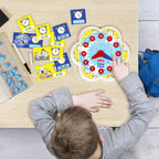 Quercetti joc Primul Ceas Montessori pentru 4-8 ani Q06240 4