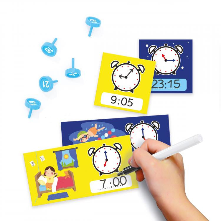 Quercetti joc Primul Ceas Montessori pentru 4-8 ani Q0624 03