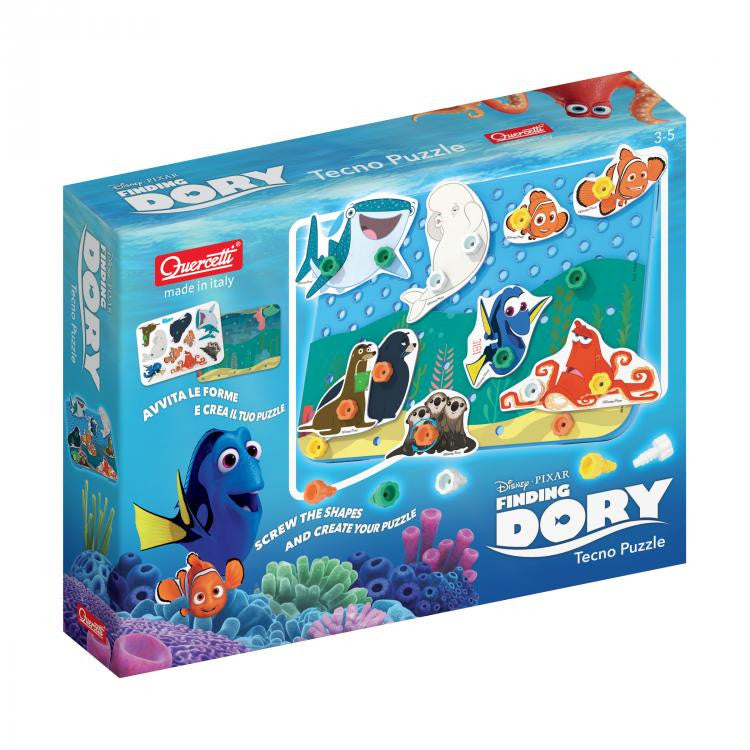 Quercetti joc puzzle Tecno Puzzle pentru 3-5 ani, Finding Dory 01