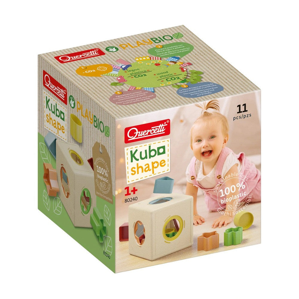 Quercetti joc sortator Kubo Shape Bio 12m+ Q80240 01 Imagine principală a produsului