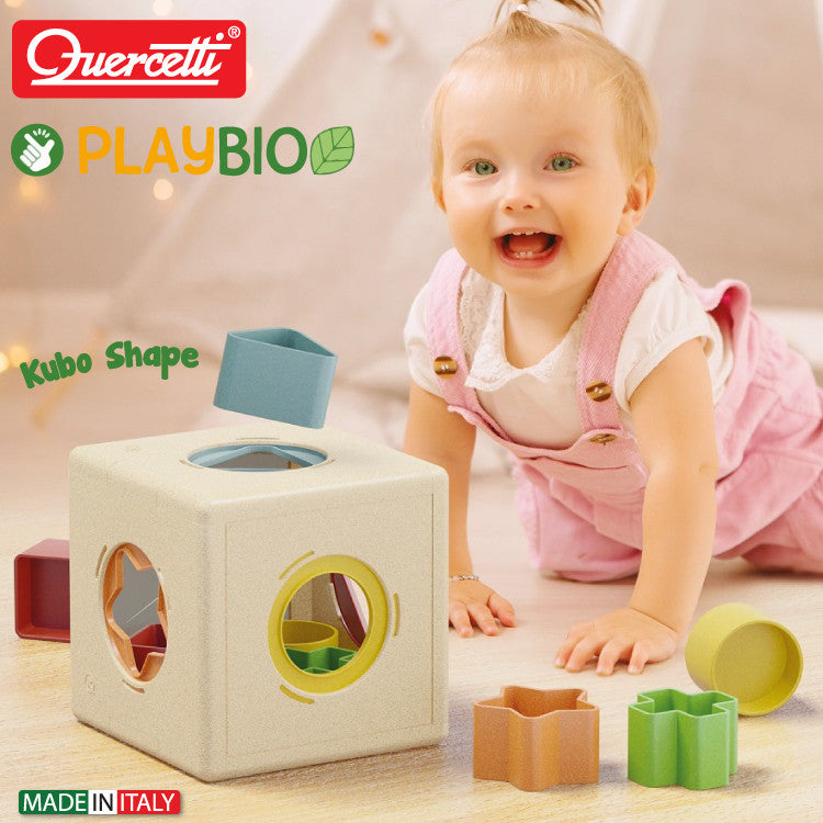 Quercetti joc sortator Kubo Shape Bio 12m+ Q80240 04