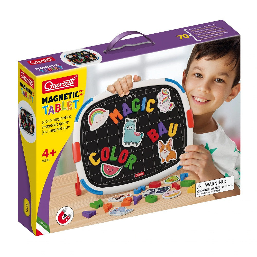 Quercetti joc Tableta Magnetica Litere Mari 4 ani+ 01