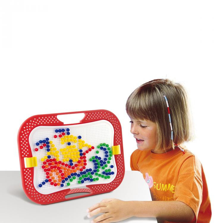 Quercetti joc tip mozaic Fantacolor pentru 3-6 ani