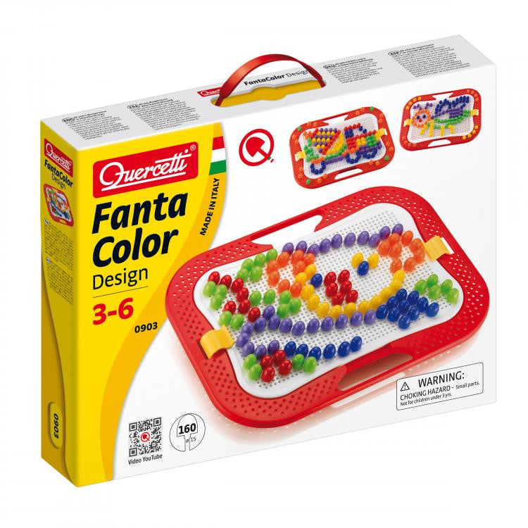 Quercetti joc tip mozaic Fantacolor pentru 3-6 ani, 01 Imagine principală a produsului