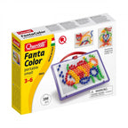 Quercetti joc tip mozaic Fantacolor pentru 3-6 ani, Portabil 01