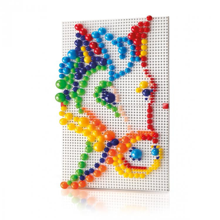 Quercetti joc tip mozaic Fantacolor pentru 4-8 ani  02