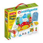 Quercetti joc tip mozaic Play Intelligente pentru 2-5 ani, Jumbo 01