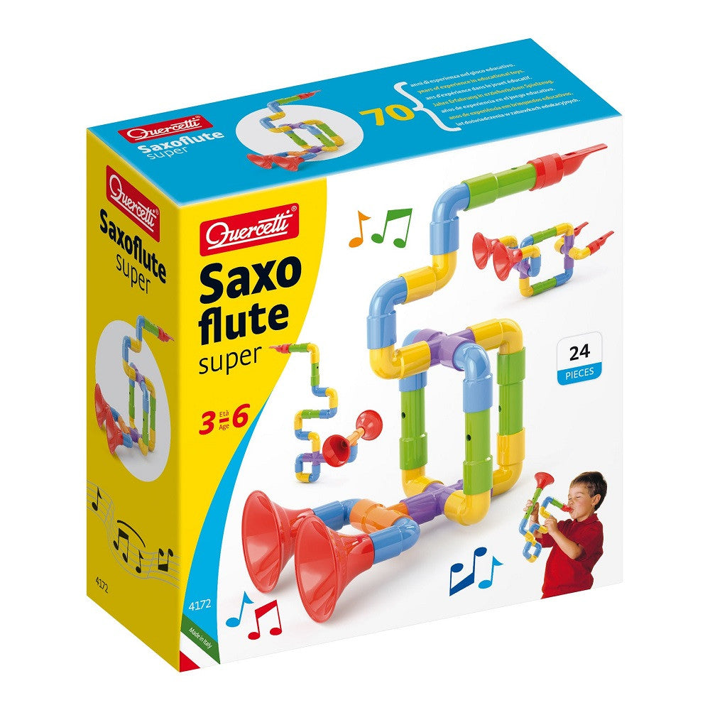 Quercetti jucarie Super Saxo Flute 24 piese 3-6 ani Q4172 01
