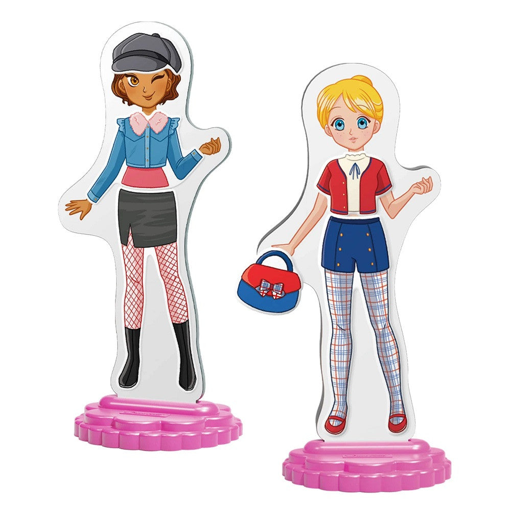 Quercetti joc Magnetic Fashion Best Friends 5-9 ani