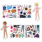 Quercetti joc Magnetic Fashion Best Friends 5-9 ani