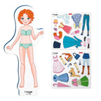 Quercetti joc magnetic Fashion Maggie 5 ani+