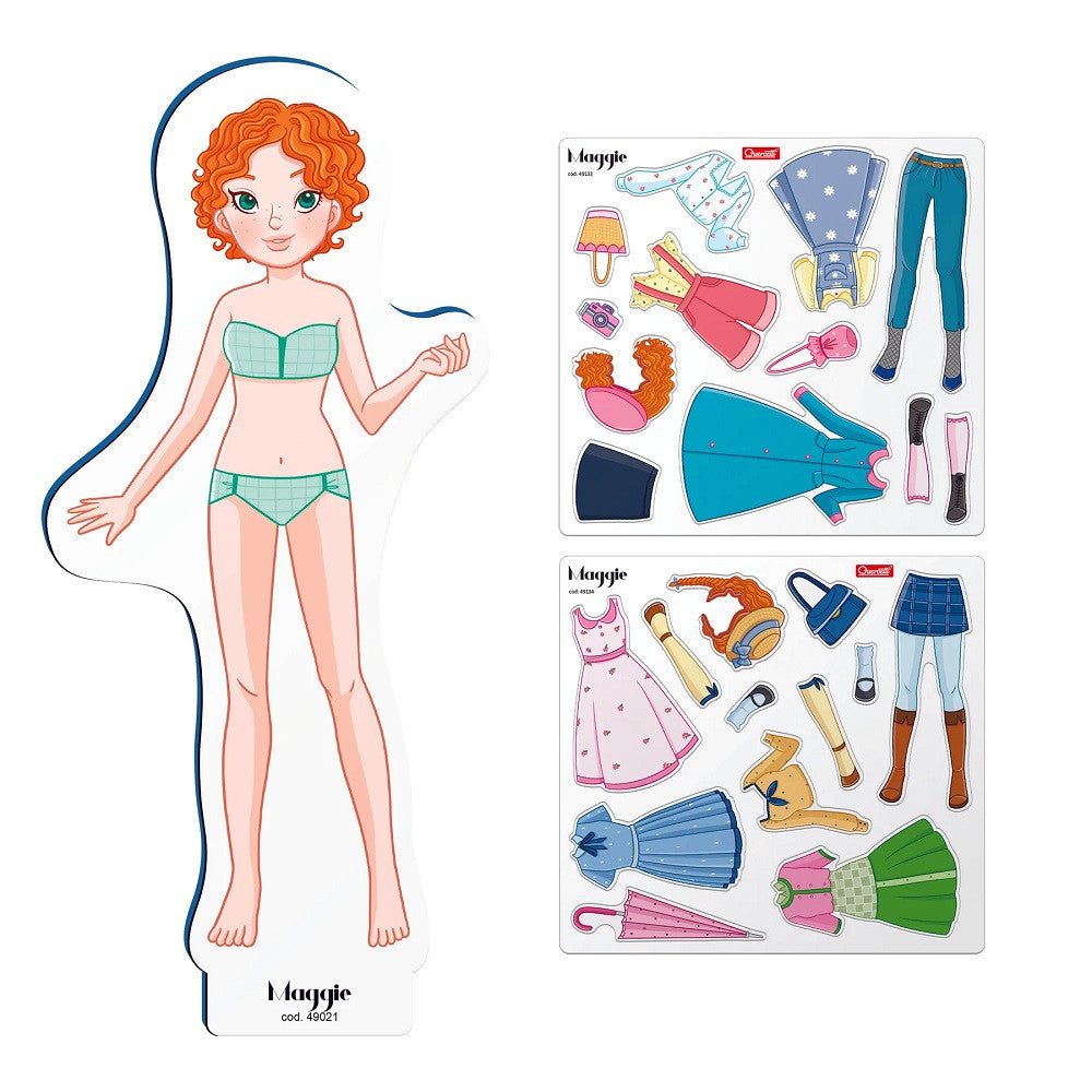 Quercetti joc magnetic Fashion Maggie 5 ani+