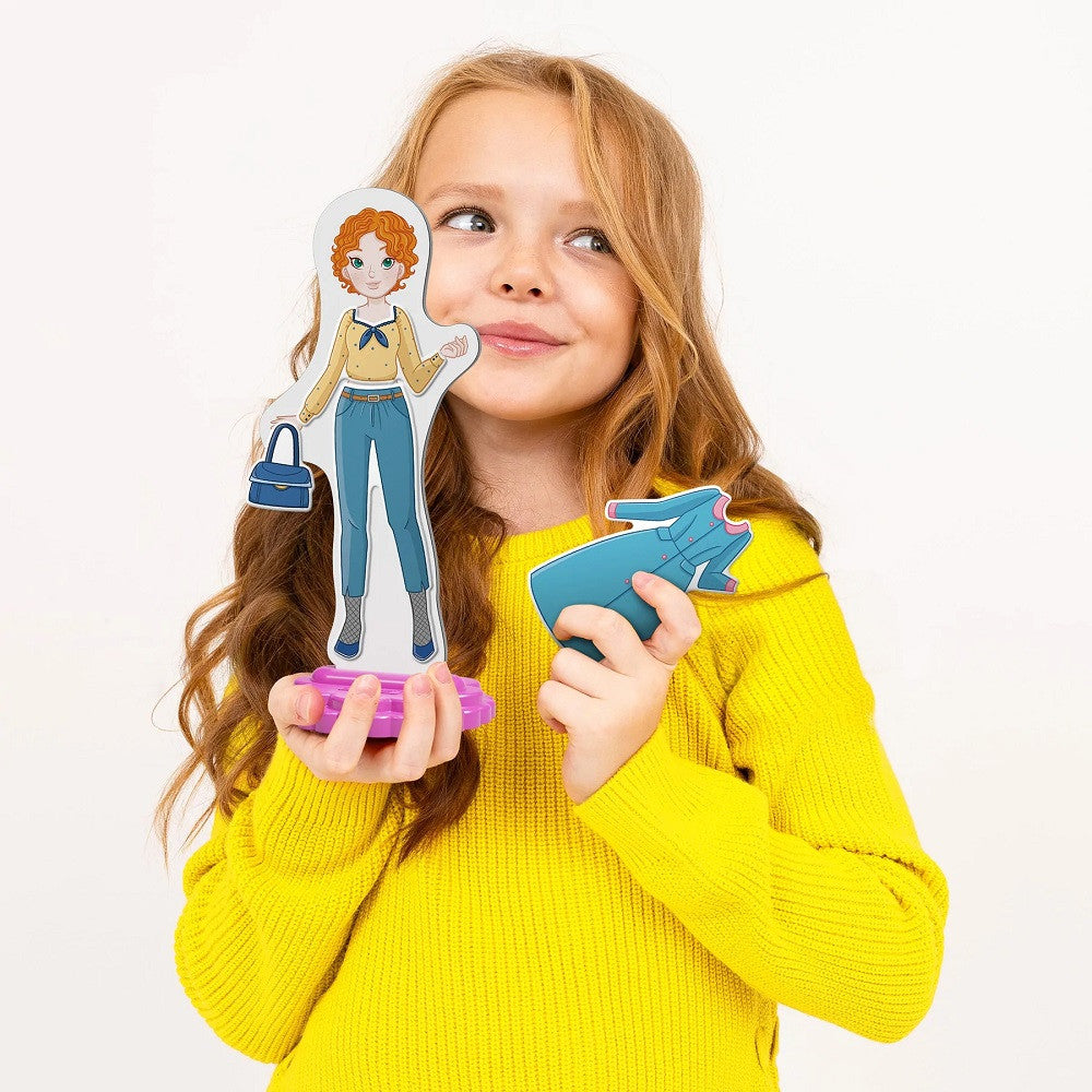 Quercetti joc magnetic Fashion Maggie 5 ani+