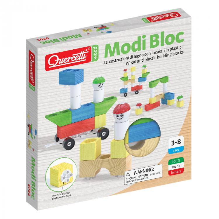 Quercetti Modi Bloc joc set constructie pentru 3-8 ani,01