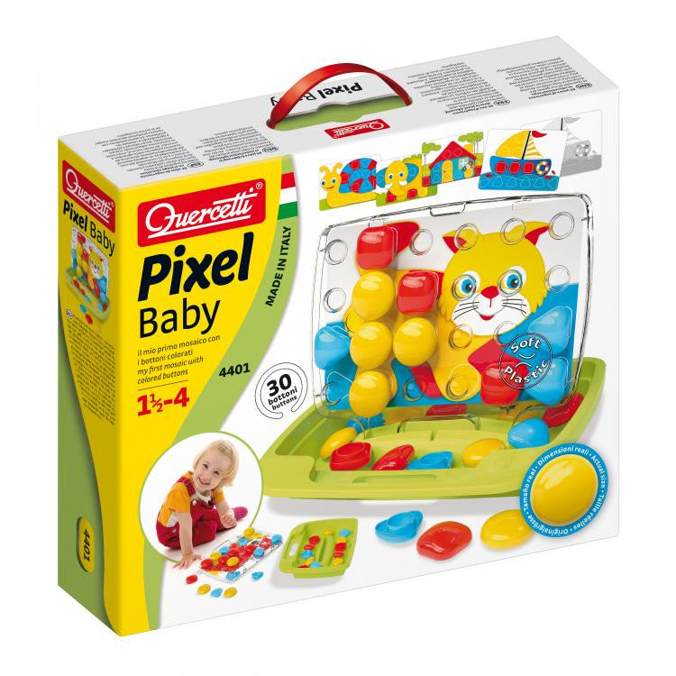 Quercetti Pixel Baby pentru 18m+, 30 piese 01 Imagine principală a produsului