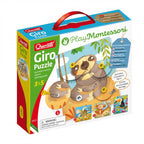 Quercetti puzzle pentru 3-5 ani, Giro Puzzle Montessori 0611 01