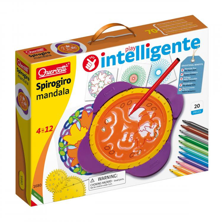 Quercetti Spirogiro Mandala pentru 4-12 ani Q1680 01 Imagine principală a produsului