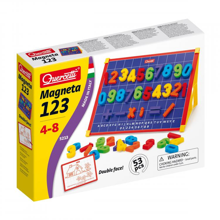Quercetti tabla magnetica pentru 4-8 ani, 123 5213 01 Imagine principală a produsului