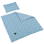 Tutto Lina lenjerie de pat 2 piese Flowers, Blue 02