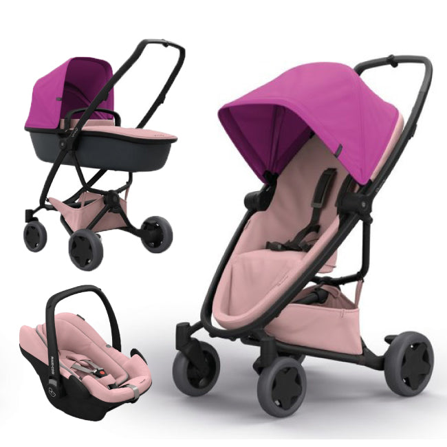 Quinny carucior Zapp Flex Plus 0m+, Pink on Blush 13 Imagine principală a produsului