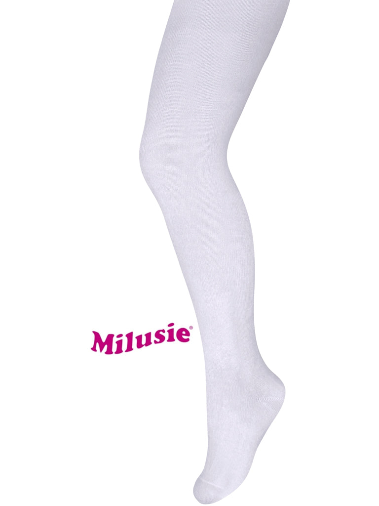 Milusie ciorap cu chilot fete SYLWIA 40 DEN 2-13 ani White